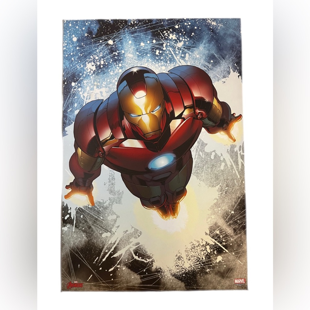Marvel Iron Man wooden wall decor